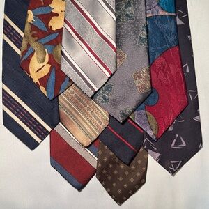 Vintage Men's 12 Ties Collection-Wembley and More